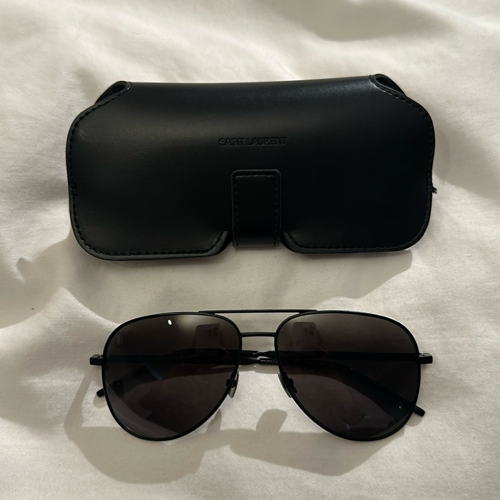 SAINT LAURENT AVIATOR SUNGLASSES